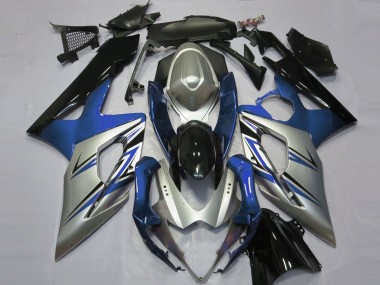Affordable 2005-2006 Suzuki GSXR 1000 Motorcycle Fairings - Blue Silver Black Australia