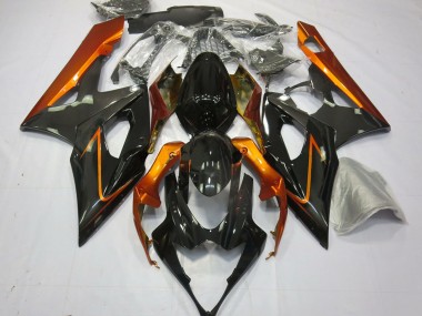 Affordable 2005-2006 Suzuki GSXR 1000 Motorcycle Fairings - Burnt Orange Black Australia