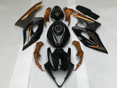 Affordable 2005-2006 Suzuki GSXR 1000 Motorcycle Fairings - Glossy Black Bronze Australia