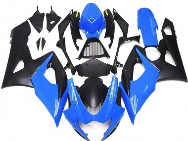 Affordable 2005-2006 Suzuki GSXR 1000 Motorcycle Fairings - Blue Matte Black Yellow Australia
