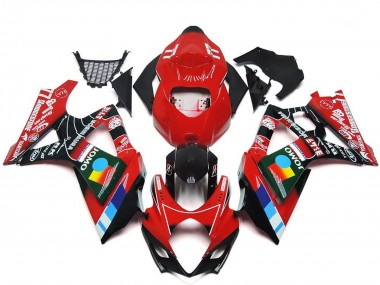 Affordable 2007-2008 Suzuki GSXR 1000 Motorcycle Fairings - Red Black Blue White Yellow Australia
