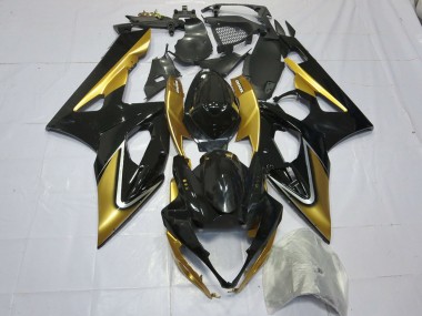 Affordable 2005-2006 Suzuki GSXR 1000 Motorcycle Fairings - Gold Black Australia