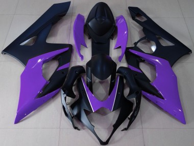 Affordable 2005-2006 Suzuki GSXR 1000 Motorcycle Fairings - Matte Black Purple Australia