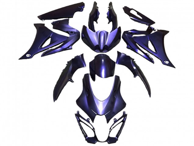 2017-2024 Suzuki GSXR 1000 Motorcycle Fairings - Matte Blue Australia