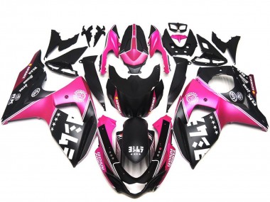 Affordable 2009-2016 Suzuki GSXR 1000 Motorcycle Fairings - Pink Black Australia