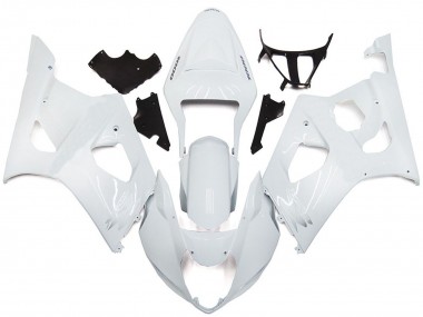 Affordable 2003-2004 Suzuki GSXR 1000 Motorcycle Fairings - Glossy White Australia
