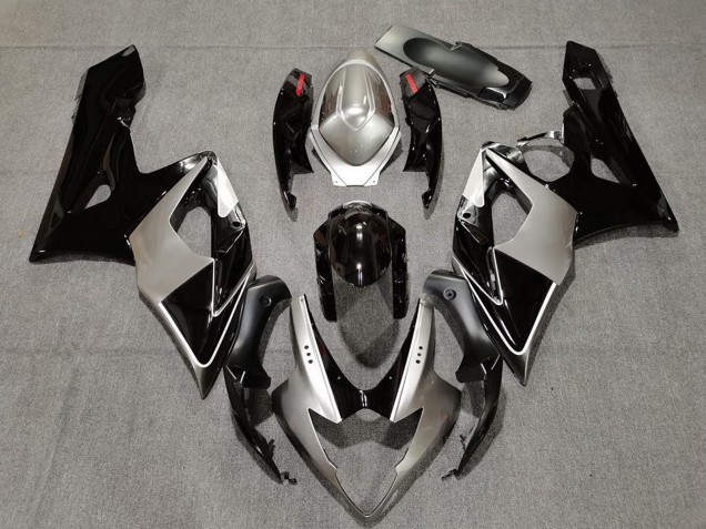 2005-2006 Suzuki GSXR 1000 Motorcycle Fairings - Silver Black Red Australia