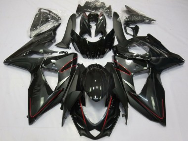 Affordable 2009-2016 Suzuki GSXR 1000 Motorcycle Fairings - Glossy Black Red Australia