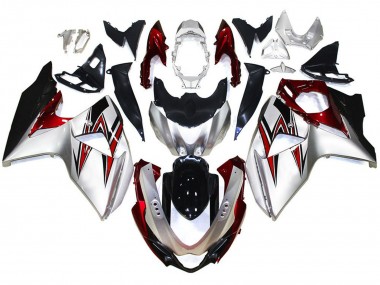 Affordable 2009-2016 Suzuki GSXR 1000 Motorcycle Fairings - Silver Red Black Australia