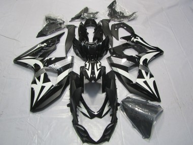 Affordable 2009-2016 Suzuki GSXR 1000 Motorcycle Fairings - Black White Australia