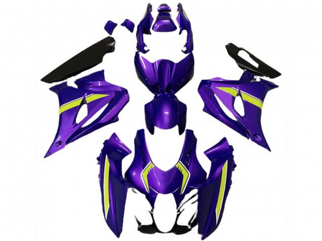 2017-2024 Suzuki GSXR 1000 Motorcycle Fairings - Purple Yellow Style Australia