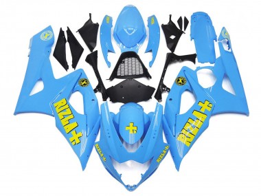Affordable 2005-2006 Suzuki GSXR 1000 Motorcycle Fairings - Blue Yellow Rizla Australia