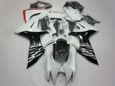 Affordable 2011-2024 Suzuki GSXR 600 / GSXR 750 Motorcycle Fairings - White Glossy Black Red Australia