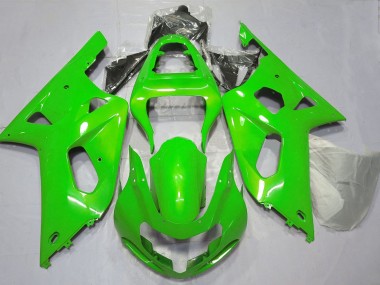 Affordable 2001-2003 Suzuki GSXR 600 / GSXR 750 Motorcycle Fairings - Green Australia