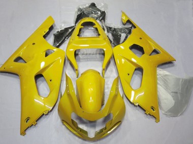 Affordable 2001-2003 Suzuki GSXR 600 / GSXR 750 Motorcycle Fairings - Yellow Australia