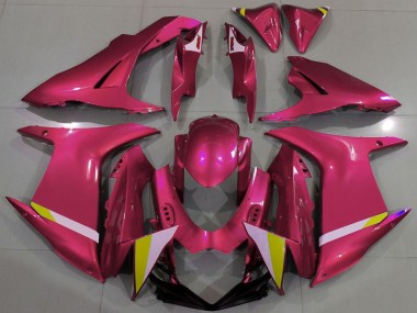 Affordable 2011-2024 Suzuki GSXR 600 / GSXR 750 Motorcycle Fairings - Red White Yellow Australia
