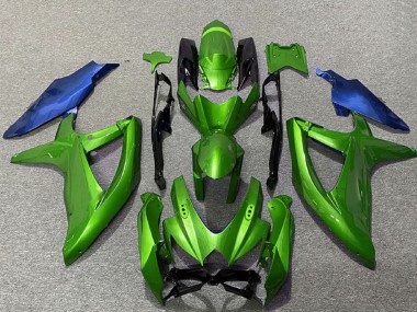 Affordable 2008-2010 Suzuki GSXR 600 / GSXR 750 Motorcycle Fairings - Green Blue Australia