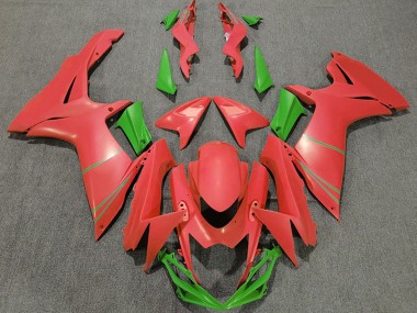 Affordable 2011-2024 Suzuki GSXR 600 / GSXR 750 Motorcycle Fairings - Grapefruit Red Green Australia