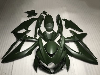 Affordable 2008-2010 Suzuki GSXR 600 / GSXR 750 Motorcycle Fairings - Matte Green Australia