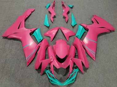 Affordable 2011-2024 Suzuki GSXR 600 / GSXR 750 Motorcycle Fairings - Pink Teal Australia