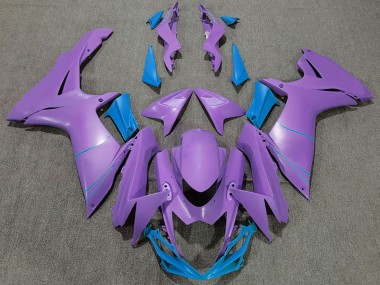Affordable 2011-2024 Suzuki GSXR 600 / GSXR 750 Motorcycle Fairings - Purple Light Blue Australia