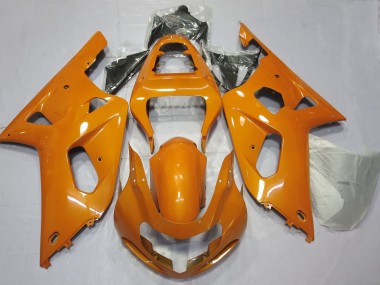 Affordable 2001-2003 Suzuki GSXR 600 / GSXR 750 Motorcycle Fairings - Sunrise Orange Australia