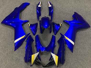 Affordable 2011-2024 Suzuki GSXR 600 / GSXR 750 Abs Motorcycle Fairings - Blue White Yellow Australia