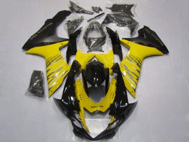 Affordable 2011-2024 Suzuki GSXR 600 / GSXR 750 Motorcycle Fairings - Yellow Grey Black Australia