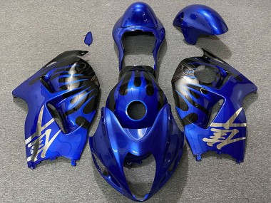 Affordable 1996-2007 Suzuki GSXR 1300 Motorcycle Fairings - Deep Blue and Black Australia