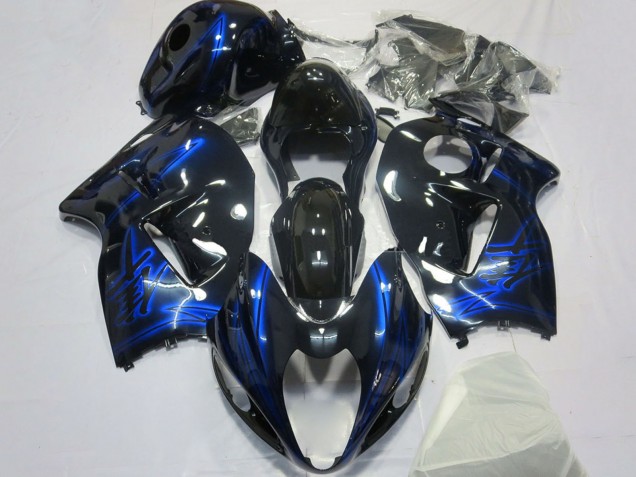 1996-2007 Suzuki GSXR 1300 Motorcycle Fairings - Electric Blue Australia