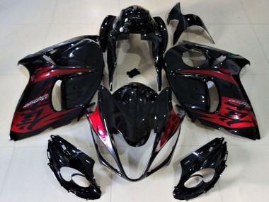Affordable 2008-2020 Suzuki GSXR 1300 Motorcycle Fairings - Glossy Black Candy Red Australia