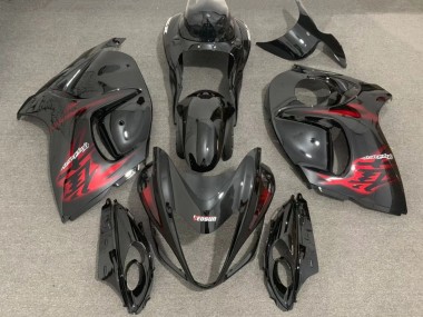 Affordable 2008-2020 Suzuki GSXR 1300 Motorcycle Fairings - Glossy Black Red Australia