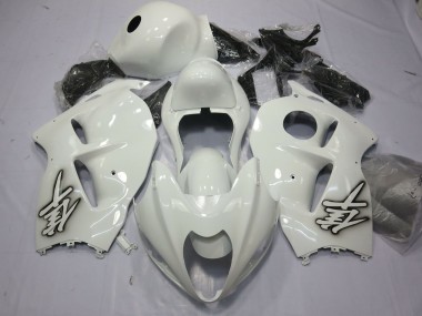 Affordable 1996-2007 Suzuki GSXR 1300 Motorcycle Fairings - Glossy White Australia
