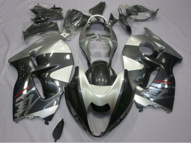 1996-2007 Suzuki GSXR 1300 Motorcycle Fairings - Grey and Silver Australia