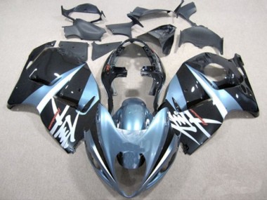 Affordable 1996-2007 Suzuki GSXR 1300 Motorcycle Fairings - Light Blue and Black Australia