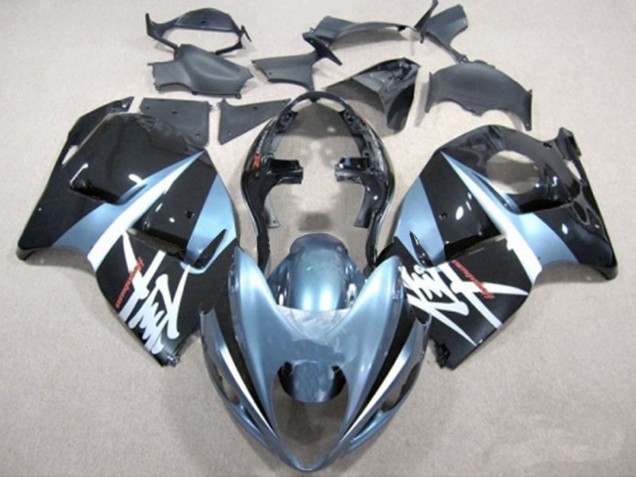 1996-2007 Suzuki GSXR 1300 Motorcycle Fairings - Light Blue and Black Australia