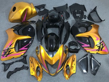 Affordable 2008-2020 Suzuki GSXR 1300 Motorcycle Fairings - Gold Pink Black Australia