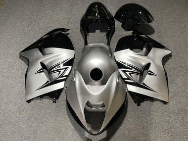 Affordable 1996-2007 Suzuki GSXR 1300 Motorcycle Fairings - Silver Black Australia