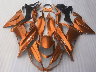 Affordable 2016-2020 Kawasaki ZX10R Motorcycle Fairings - Dark Orange Australia