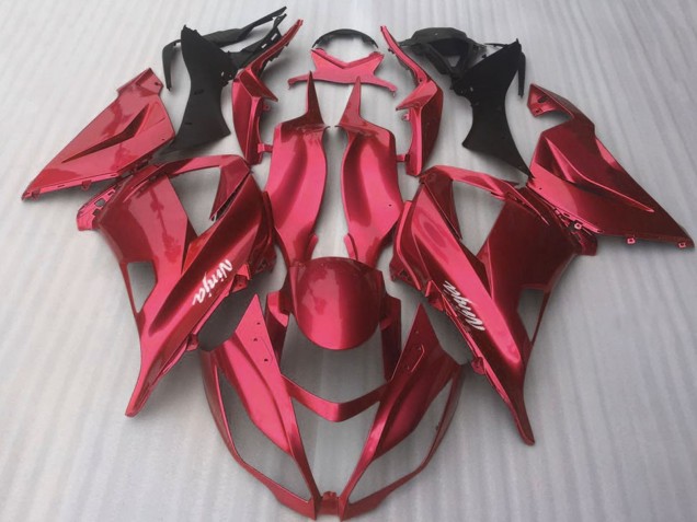 2016-2020 Kawasaki ZX10R Motorcycle Fairings - Glossy Candy Red Australia