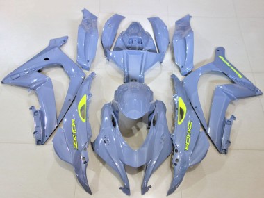 Affordable 2016-2020 Kawasaki ZX10R Motorcycle Fairings - Light Blue Yellow Australia