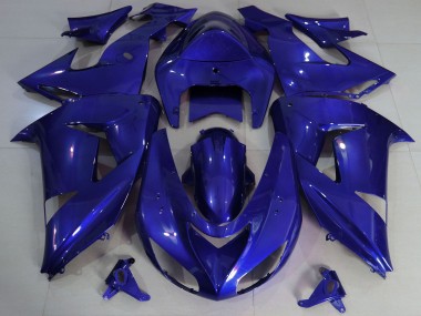 Affordable 2006-2007 Kawasaki ZX10R Motorcycle Fairings - Dark Blue Australia