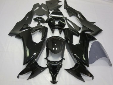 Affordable 2008-2010 Kawasaki ZX10R Motorcycle Fairings - Glossy Black Matte Black Australia