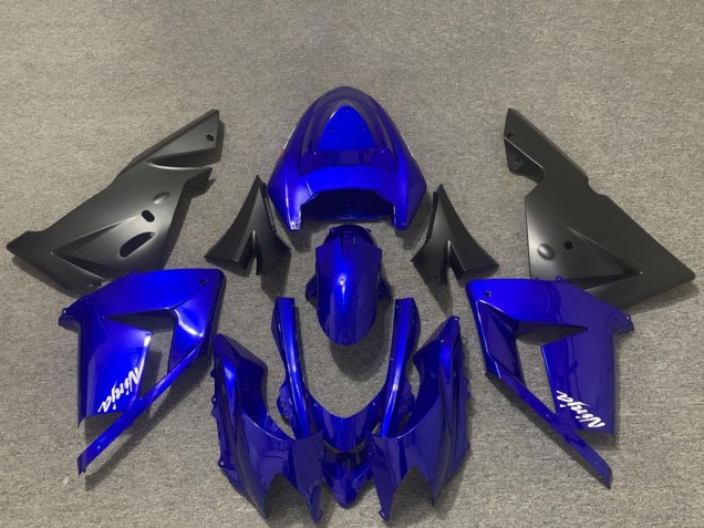 2004-2005 Kawasaki ZX10R Motorcycle Fairings - Glossy Blue and Black Australia