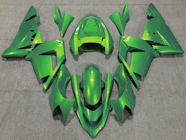 2004-2005 Kawasaki ZX10R Motorcycle Fairings - Glossy Green Australia