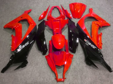 Affordable 2016-2020 Kawasaki ZX10R Abs Motorcycle Fairings - Red Glossy Black Australia