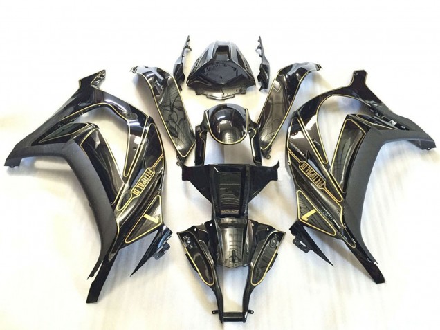 2011-2015 Kawasaki ZX10R Motorcycle Fairings - Silver Glossy Black Matte Black Gold Australia