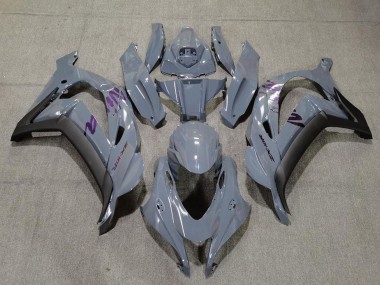 Affordable 2016-2020 Kawasaki ZX10R Motorcycle Fairings - Nardo Grey Purple Australia