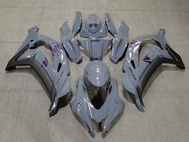 2016-2020 Kawasaki ZX10R Motorcycle Fairings - Nardo Grey Purple Australia