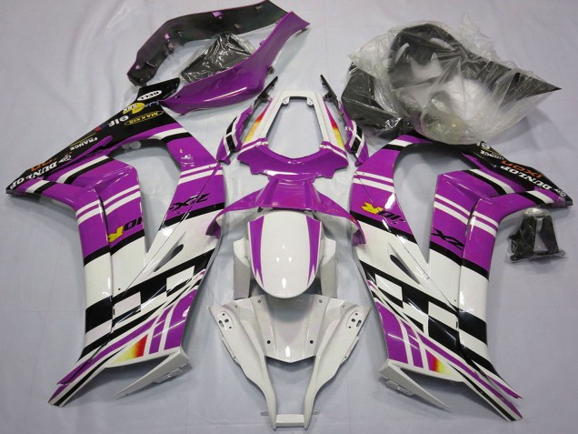 2011-2015 Kawasaki ZX10R Motorcycle Fairings - Purple Black White Yellow Australia